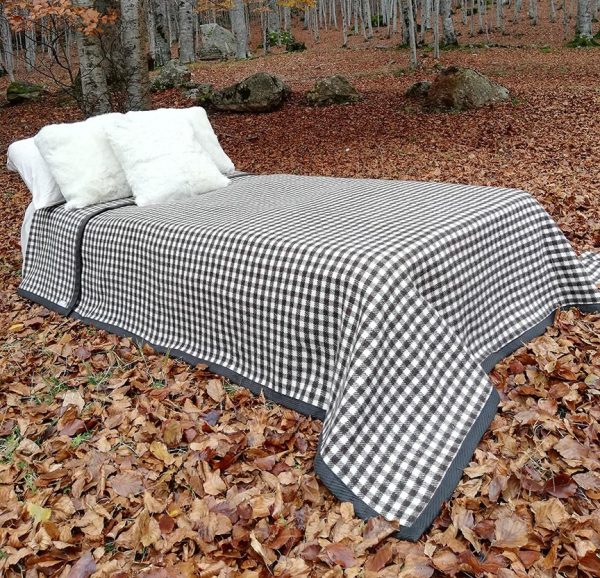 Manta de Lana para Cama Modelo Ribagorza