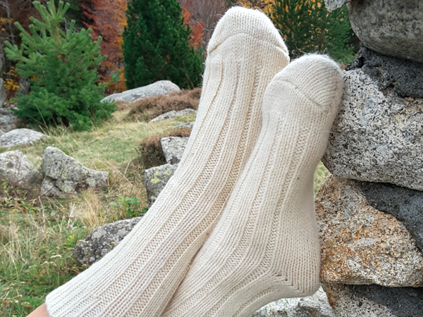 Calcetines lana grueso