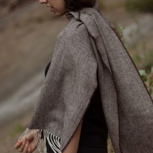 Bufanda de Lana - Marrón