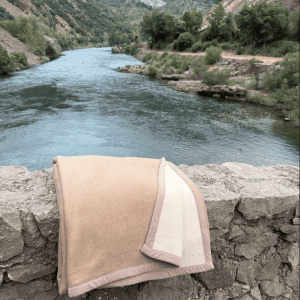 Manta de Lana para Cama Aran - La Fàbrica 1876