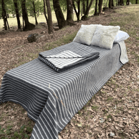 Manta de Lana para Cama Modelo Salardú Gris 4