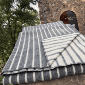 Manta de Lana para Cama Modelo Salardú Gris 6
